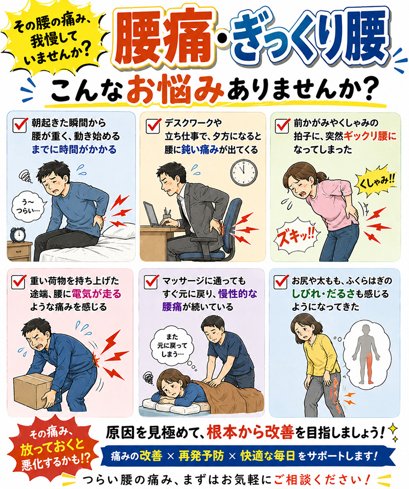 腰痛・ギックリ腰
